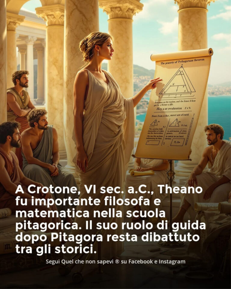 Cotone e la filosofia di Theano